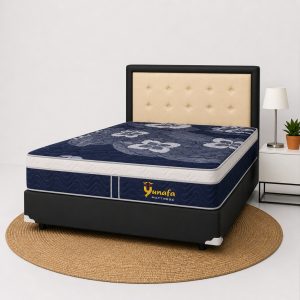 Kasur Busa Yunafa 25cm Quilting Premium – Garansi 20 Tahun + Free Bantal Ukuran 90/120/160/180x200cm