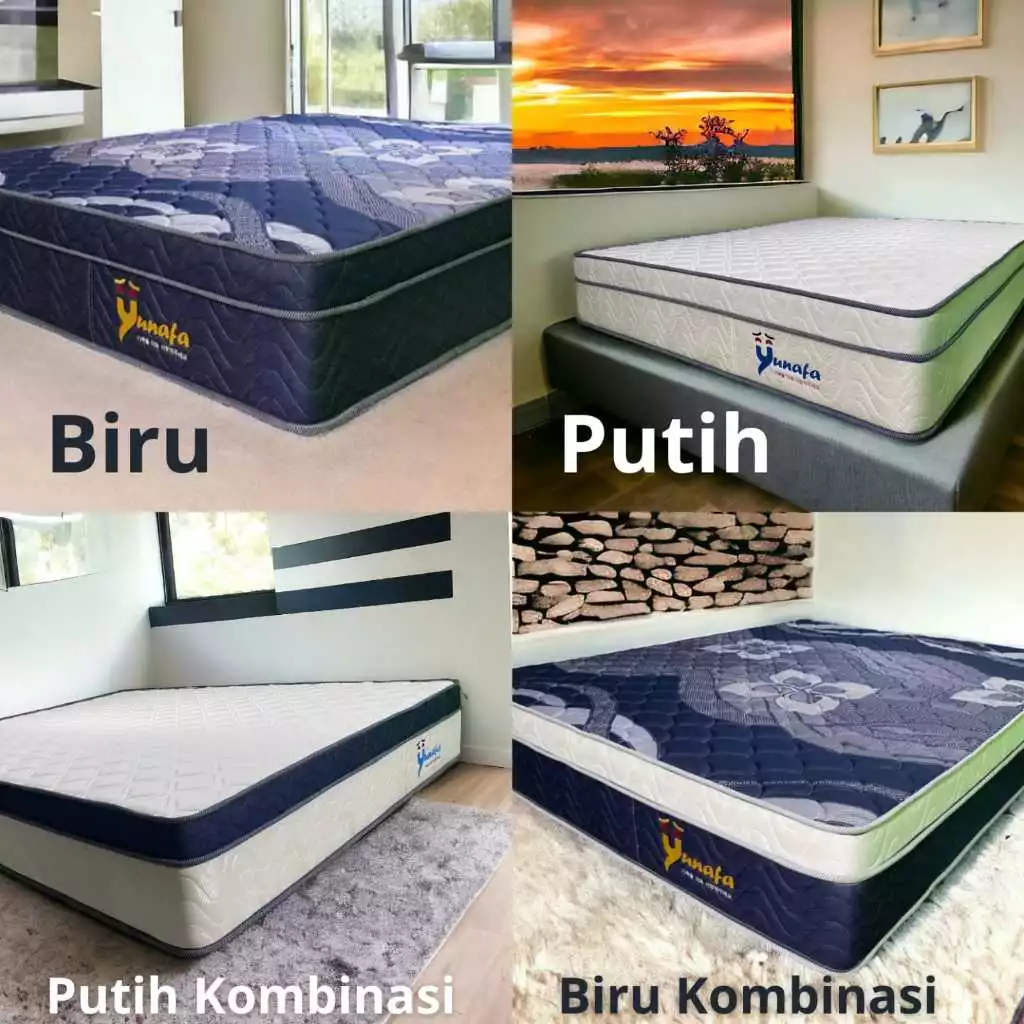 Kasur Busa Yunafa 25cm Quilting Premium – Garansi 20 Tahun + Free Bantal Ukuran 90/120/160/180x200cm - Image 3