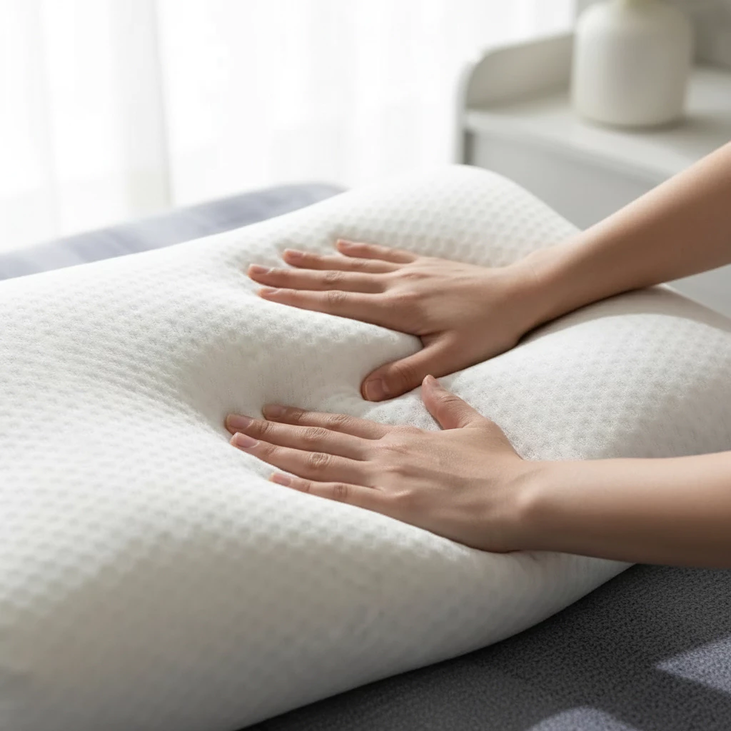 Bantal Memory Foam Premium Empuk – Penopang Leher Anti Pegal | Bantal Tidur Hotel 40x60 cm - Image 6