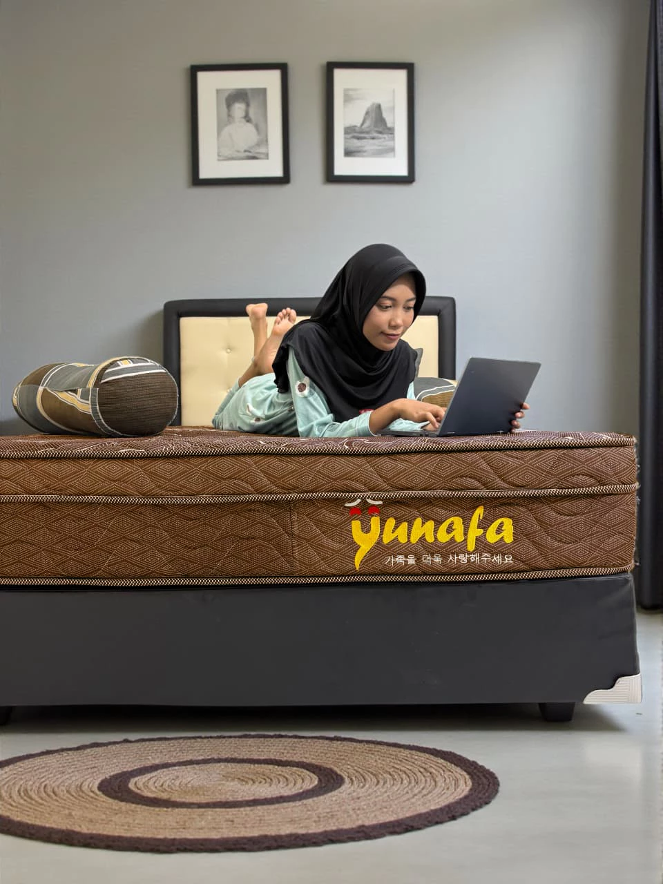 Kasur Busa Yunafa Tebal 30 cm – Garansi 20 Tahun – Tersedia Ukuran 90/120/160/180x200 Free Bantal - Image 2