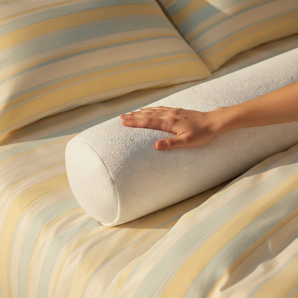 Guling Memory Foam Premium 80x20 cm | Guling Tidur Hotel Empuk Tebal - Image 4