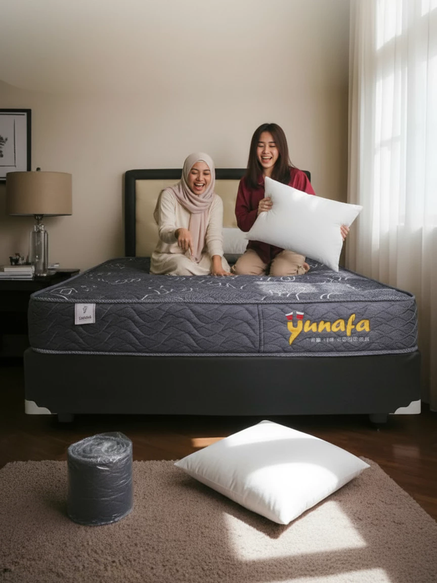 Kasur Busa In A Box Tebal 20cm – Busa High Density, Garansi 20 Tahun + Free Bantal - Image 4