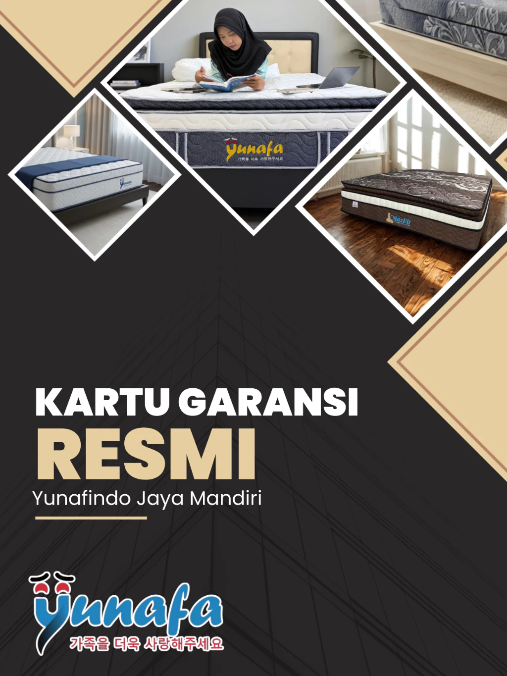 Kasur Busa Yunafa Tebal 30 cm – Garansi 20 Tahun – Tersedia Ukuran 90/120/160/180x200 Free Bantal - Image 5