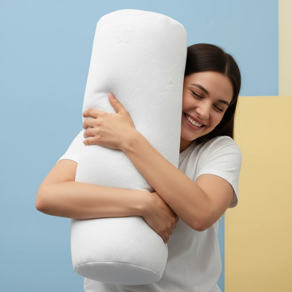 Guling Memory Foam Premium 80x20 cm | Guling Tidur Hotel Empuk Tebal - Image 2